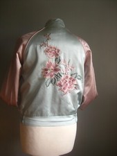 KAREN MILLEN silk BOMBER