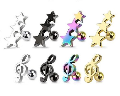 New ear cartilage earring - ear,