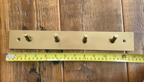 Gold brass metal wall mounted - gold/brass,