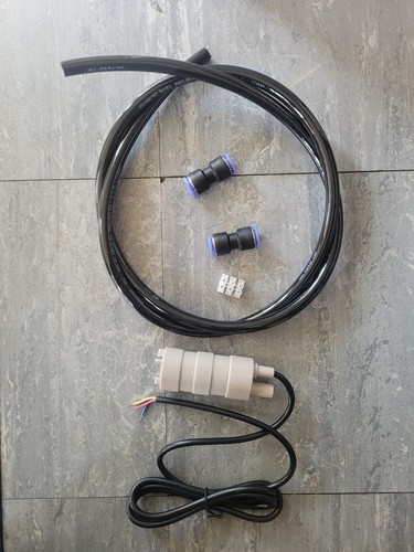 Water pump pipe connectors - water,