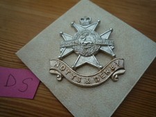 VINTAGE MILITARY SHERWOOD FORESTERS NOTTS  CAP LAPEL BADGE SLIDER GAUNT B'HAM DS