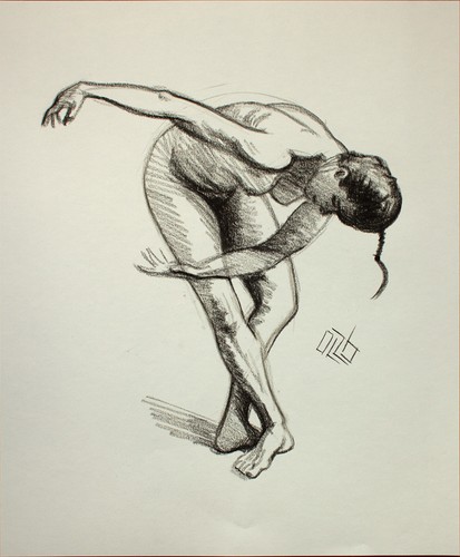 Original female charcoal - original,