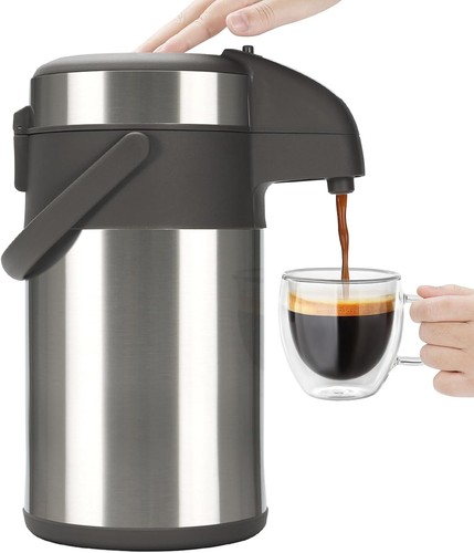 Coffee pump flask 3l - coffee,