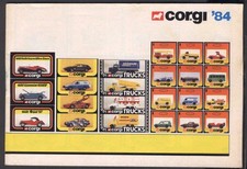 1984 CORGI TOY CATALOGUE