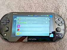 Sony PS Vita Slim Console (PCH-2003) Black - 256GB SD2Vita + 4GB Card Bundle