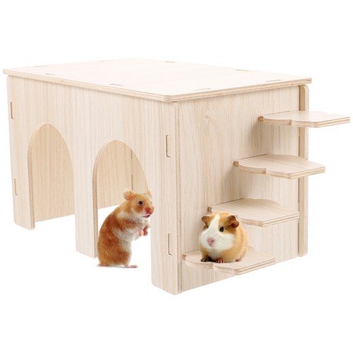 Cage hamster house wooden - cage,
