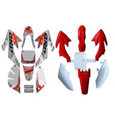 Red Pit Bike Plastics Fender