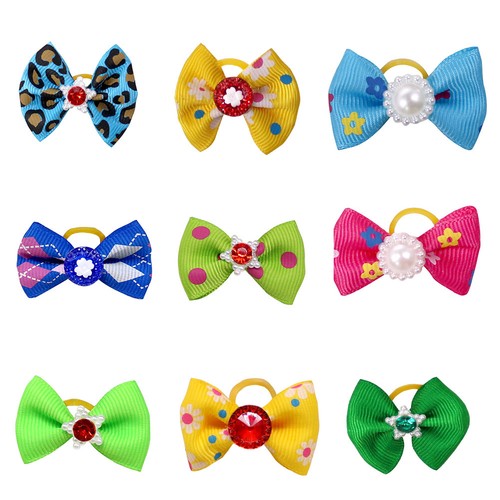 10pcs dog hair - hair, bows