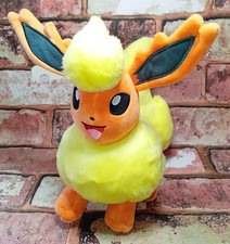 Official Pokémon Flareon 8" Inch Plush Cuddly Soft Teddy 