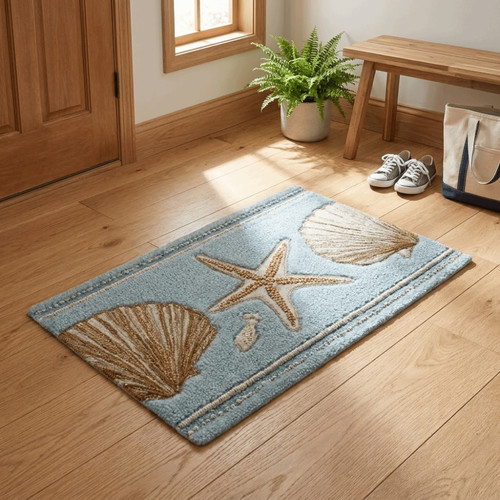 1pc ocean print - print, rug