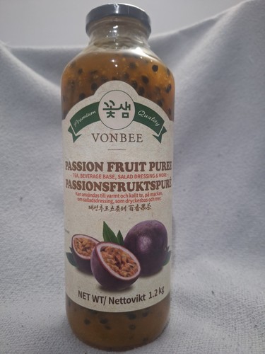 Vonbee passion fruit puree - vonbee,