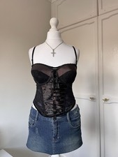 Vintage Y2K Black Bonned