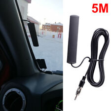 Interior Car Mount Hidden Amplified Antenna Electronic Stereo Radio AM/FM Aerial