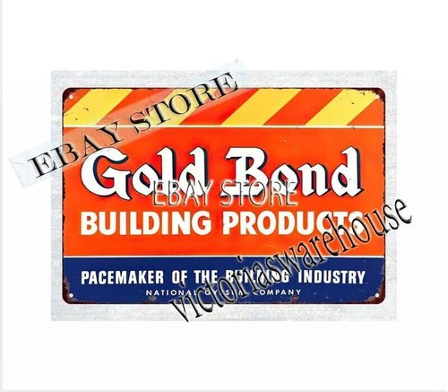 1950s gold bond - gold, building