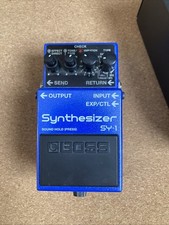 Boss SY-1 Synthesizer Guitar Pedal