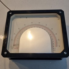 0 to 1100 deg C Analogue electric thermometer with thermocouple for Kiln Furnace