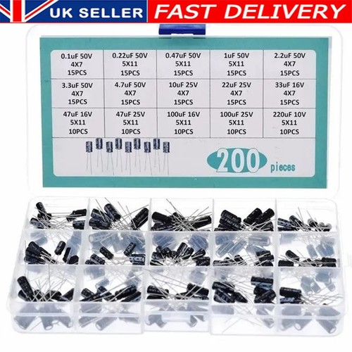 200pcs electrolytic capacitor - 200pcs,