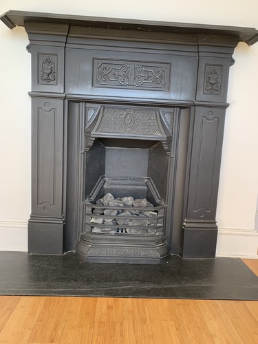 Original 1920s cast iron - cast, fire