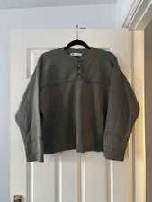Zara Oversized Khaki Jumper