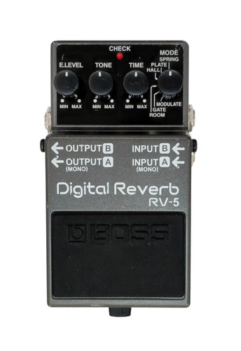 Boss digital reverb - boss, rv-5