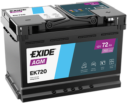 Battery exide ek720 for - exide,