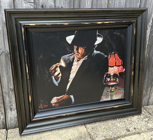 Fabian perez man lighting a - fabian, 'man