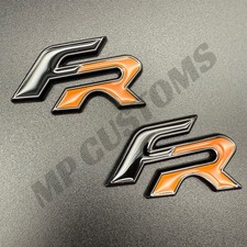 2 Gloss Black & Orange FR