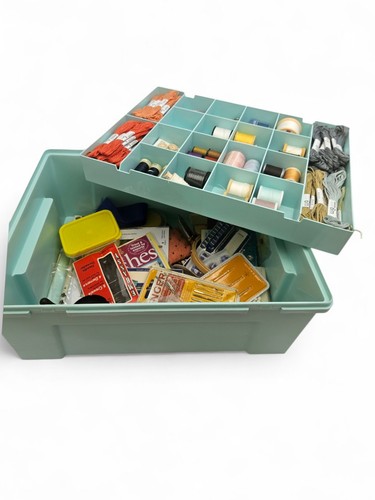 Sewing box plastic - sewing,