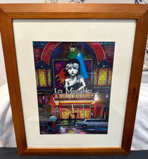 Print of Les Miserables Imperial Theatre by Vlad Tixon embellished with paint