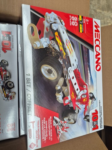 Meccano 21201 1 racing - meccano, 10-in-1