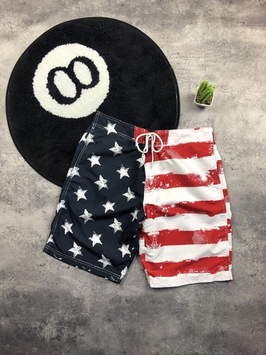 American flag style big - american,