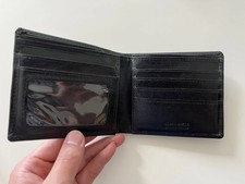 LLOYD BAKER BLACK LEATHER WALLET