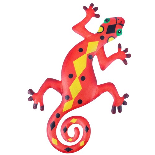 Home decor iron gecko hanging - gecko,