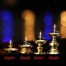 Ghee Lamp Holder Buddhist Altar Supplies Temples Tealight Holder Tibetan Oil