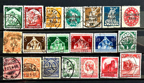 German stamps third reich lot - stamps,