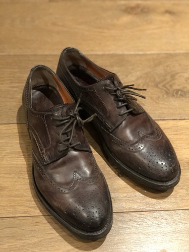 Santoni leather oxford brogue - santoni,