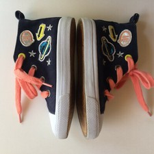 Space Sneakers Shoes Girls 8