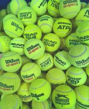 15 or 30 Used Tennis Balls