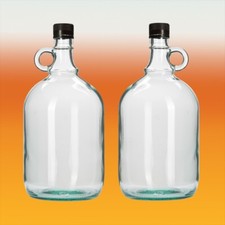 2 Ltr Glass Flagon Style
