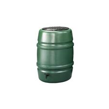 168L Water Butt Barrel, Green
