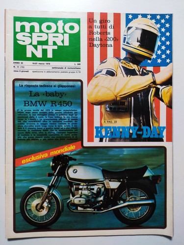 Motorcycle sprint 1978 - motorcycle, 11-1978