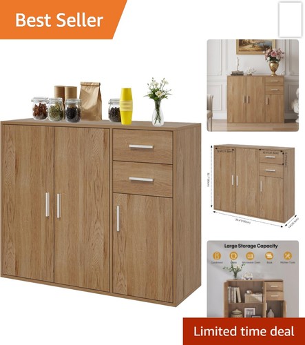 Oak sideboard storage - oak,