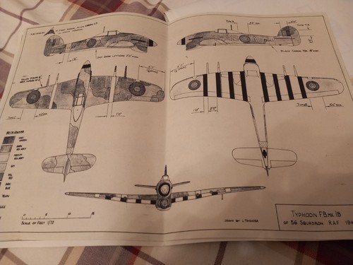 Hawker typhoon scale drawing - typhoon,