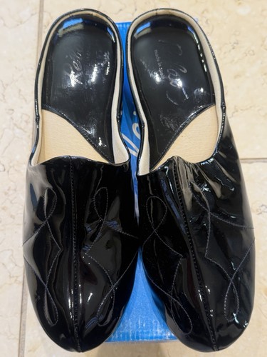 Relax ladies black patent - relax,