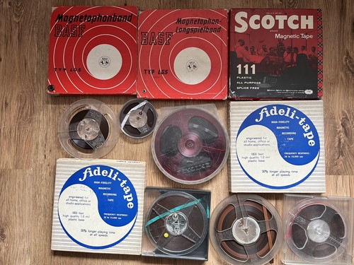 Open reel tapes - reel,