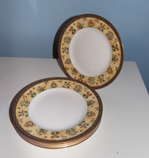 SET OF 6 Wedgwood India Bone China 20.5cm (8.0") Salad Plates 1st Quality VGC.
