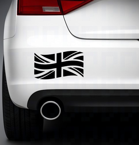 Wavy union jack vinyl - jack, sticker