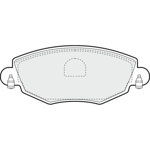 Brake pads set for ford - for,