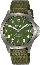 Lorus Gents Military Titanium