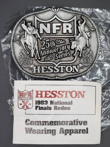 Hesston nfr belt buckle - nfr,